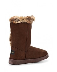 Темно-коричневые угги от Mon Ami
