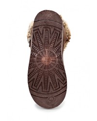 Темно-коричневые угги от Mon Ami