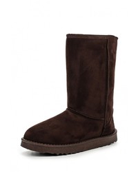 Темно-коричневые угги от PTPT