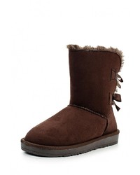 Темно-коричневые угги от Stephan