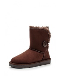 Темно-коричневые угги от Stephan