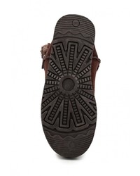 Темно-коричневые угги от Stephan