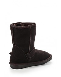 Темно-коричневые угги от Super Mode