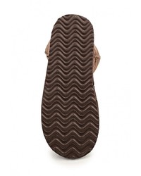 Темно-коричневые угги от Topway