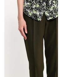 Темно-коричневые узкие брюки от Dorothy Perkins