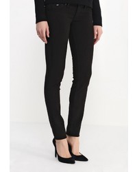 Темно-коричневые узкие брюки от Gas