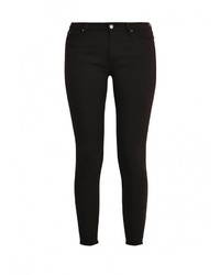 Темно-коричневые узкие брюки от Gas