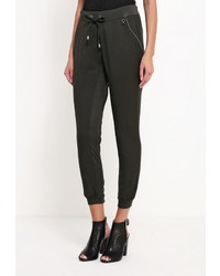 Темно-коричневые узкие брюки от Rinascimento