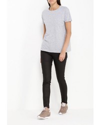 Темно-коричневые узкие брюки от Top Secret