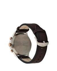 Мужские темно-коричневые часы от Timex