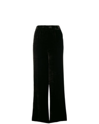 Темно-коричневые широкие брюки от P.A.R.O.S.H.