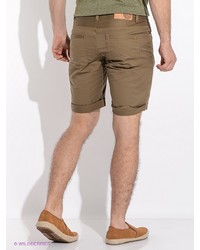 Мужские темно-коричневые шорты от Alfred Muller