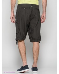 Мужские темно-коричневые шорты от G-Star RAW