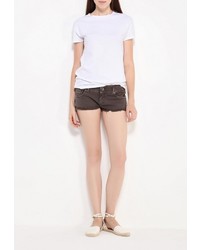 Женские темно-коричневые шорты от Gas