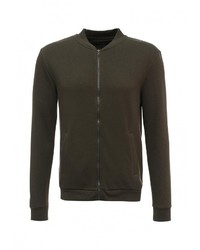 Мужской темно-коричневый бомбер от Brave Soul