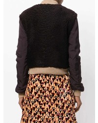 Женский темно-коричневый бомбер от Chloé