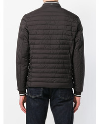 Мужской темно-коричневый бомбер от Herno