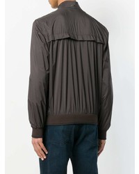 Мужской темно-коричневый бомбер от Herno