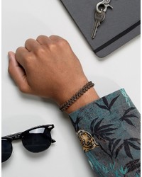 Мужской темно-коричневый браслет от Icon Brand