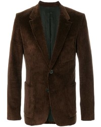 Мужской темно-коричневый вельветовый пиджак от Ami