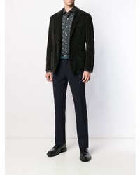 Мужской темно-коричневый вельветовый пиджак от Fay