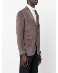 Мужской темно-коричневый вельветовый пиджак от Eleventy