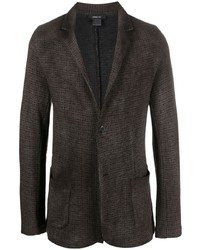 Мужской темно-коричневый вязаный пиджак от Avant Toi