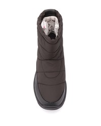 Мужской темно-коричневый зимние ботинки из плотной ткани от Suicoke