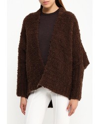 Женский темно-коричневый кардиган от Lovini