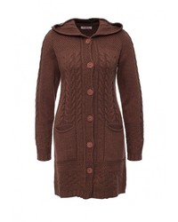 Женский темно-коричневый кардиган от Vay