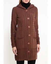 Женский темно-коричневый кардиган от Vay