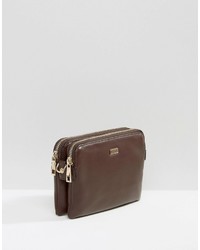 Темно-коричневый клатч от Lavand