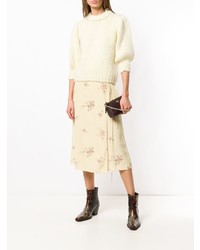 Темно-коричневый кожаный клатч от Coach