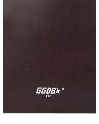 Темно-коричневый кожаный клатч от Golden Goose Deluxe Brand