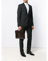 Темно-коричневый кожаный портфель от Church's