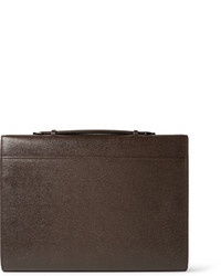 Темно-коричневый кожаный портфель от Valextra