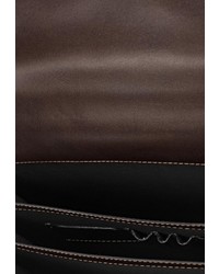 Темно-коричневый кожаный портфель от Roberta Rossi