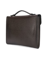 Темно-коричневый кожаный портфель от Church's