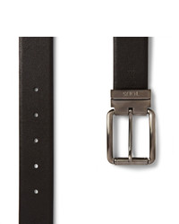 Мужской темно-коричневый кожаный ремень от Tod's