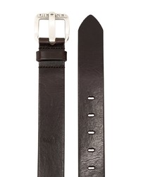 Мужской темно-коричневый кожаный ремень от Diesel