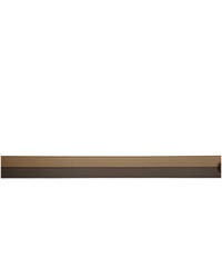 Мужской темно-коричневый кожаный ремень от Fendi