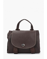 Женский темно-коричневый кожаный рюкзак от Antan