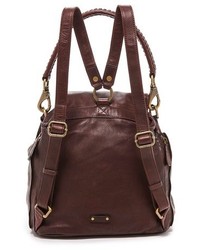 Женский темно-коричневый кожаный рюкзак от Frye