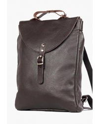 Женский темно-коричневый кожаный рюкзак от Kokosina