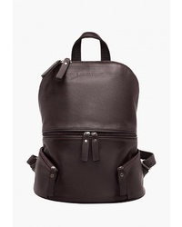 Женский темно-коричневый кожаный рюкзак от Lakestone