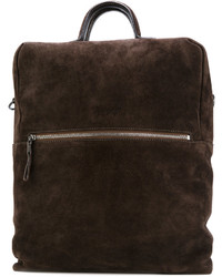 Женский темно-коричневый кожаный рюкзак от Marsèll