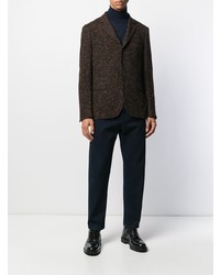 Мужской темно-коричневый пиджак от Mp Massimo Piombo