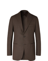 Мужской темно-коричневый пиджак от Berg & Berg