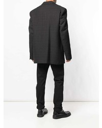 Мужской темно-коричневый пиджак от Raf Simons