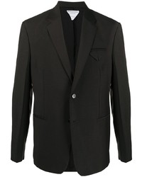 Мужской темно-коричневый пиджак от Bottega Veneta